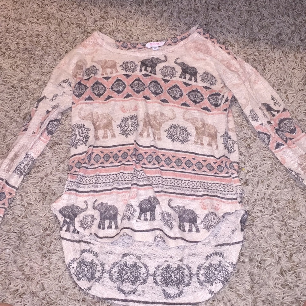 Elephant tee